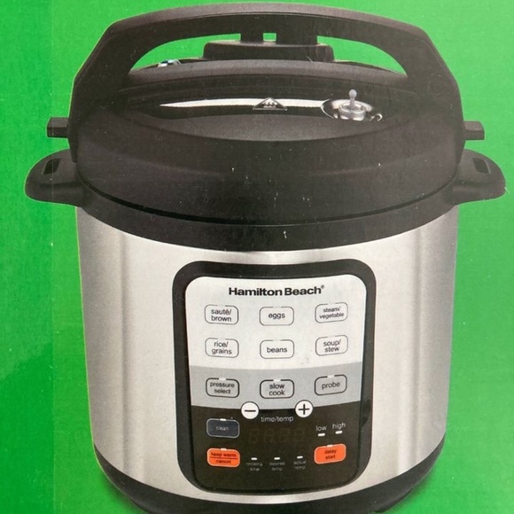 INSTANT POT Hamilton Beach Electric Pressure Cooker & Slow Cook - Picture 4 of 6